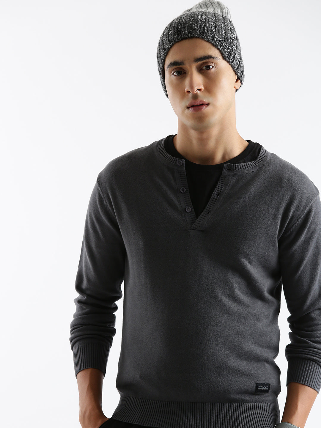 Classic Hue Solid Sweater