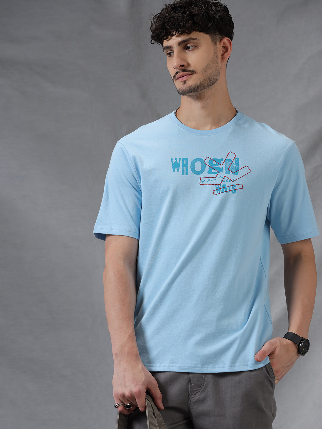Wrogn Ways Printed T-Shirt