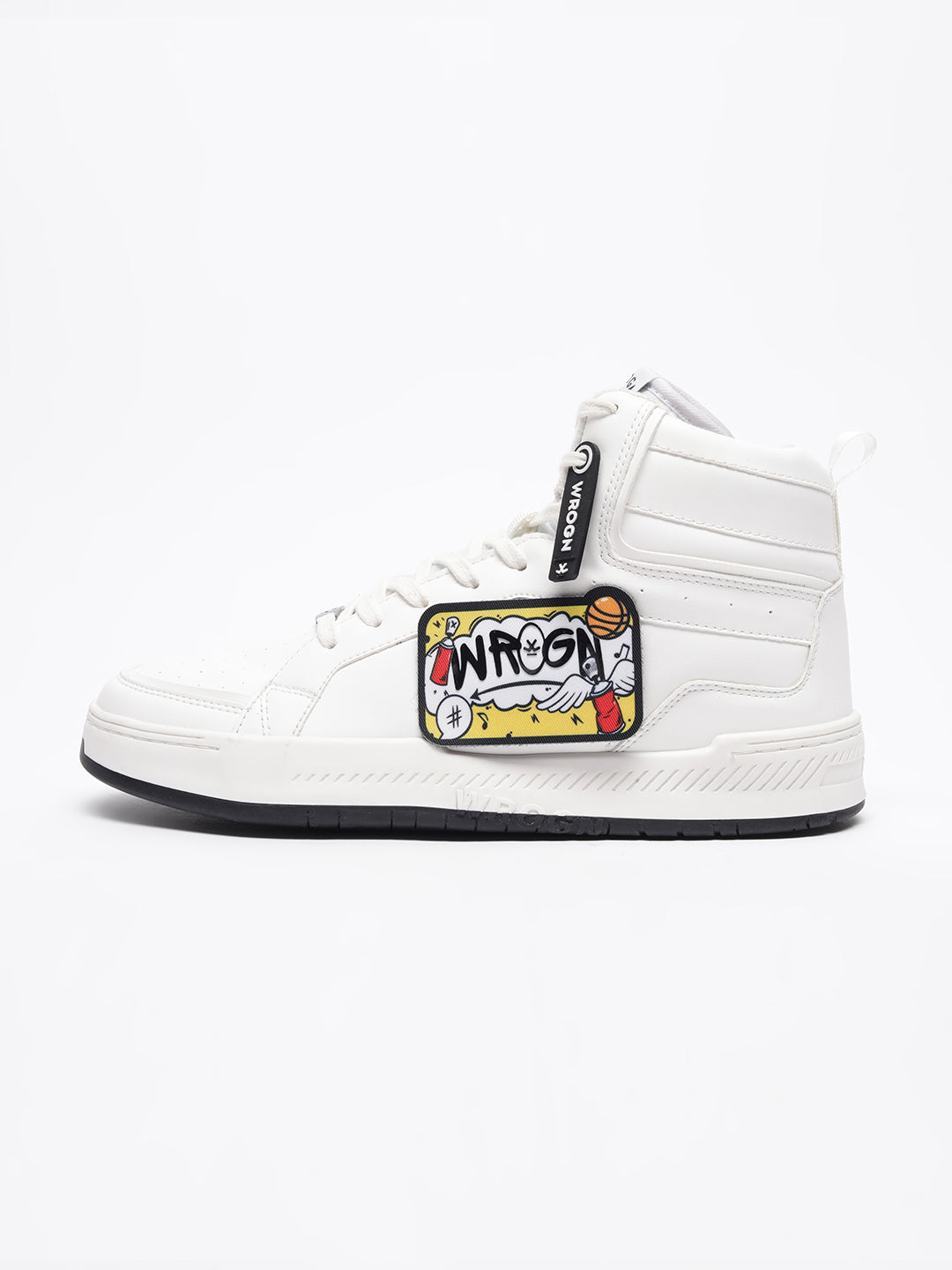 Wrogn Patch High Top Sneakers