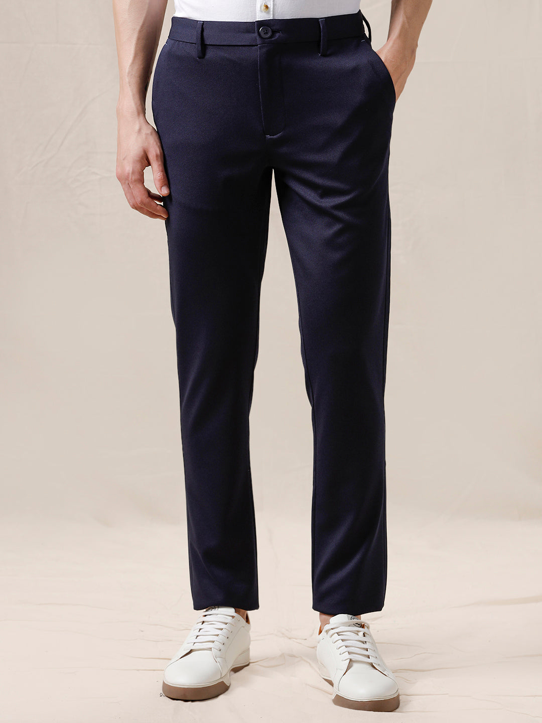 Classic Formal Blue Trousers