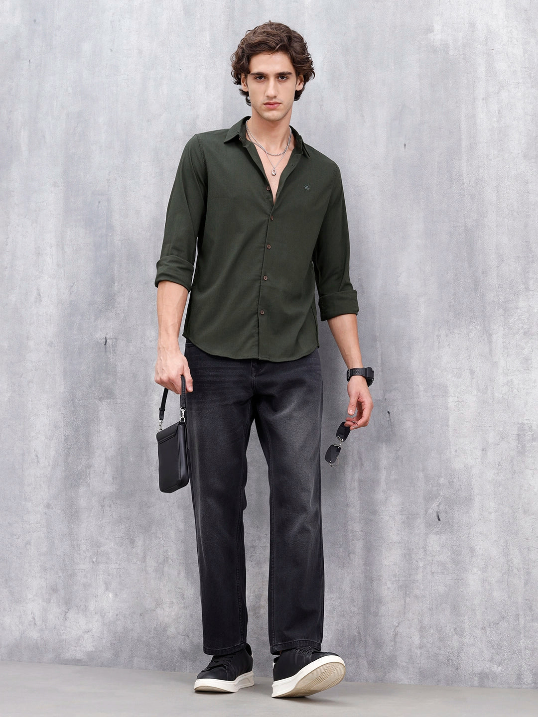 Smart Casual Men's Slim Fit Shirt