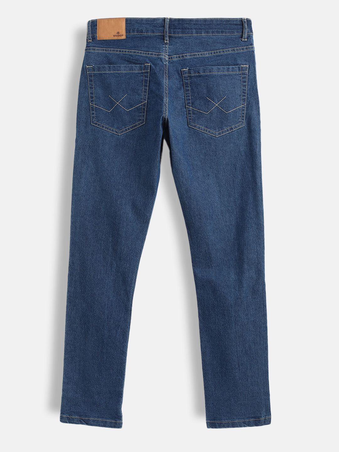 Sleek Slim Fit Light Blue Jeans - Main Image