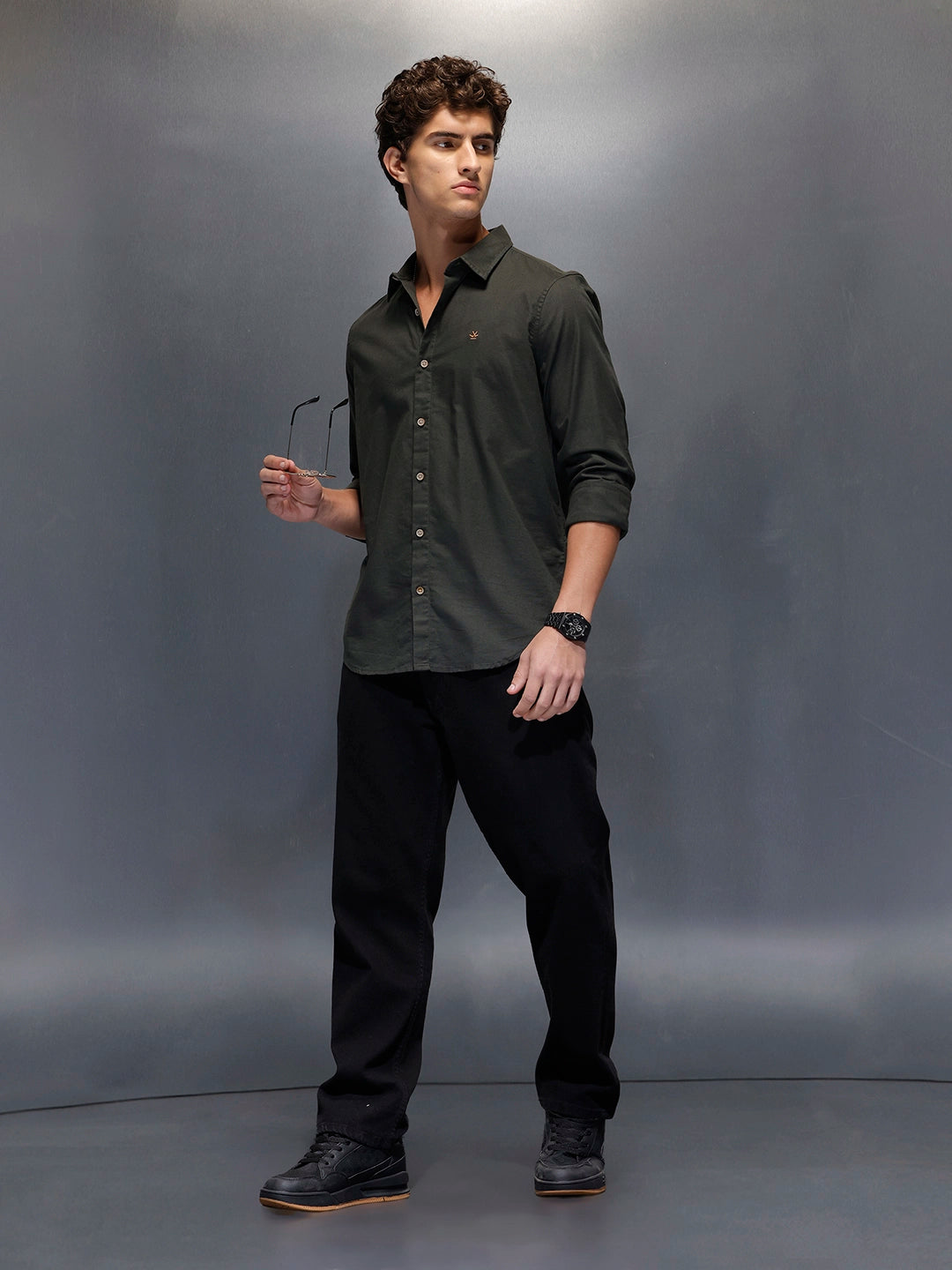 Men's Slim Fit Casual Shirt