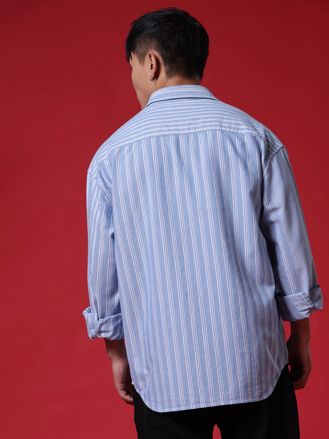 Pinstripe Striped Shirt
