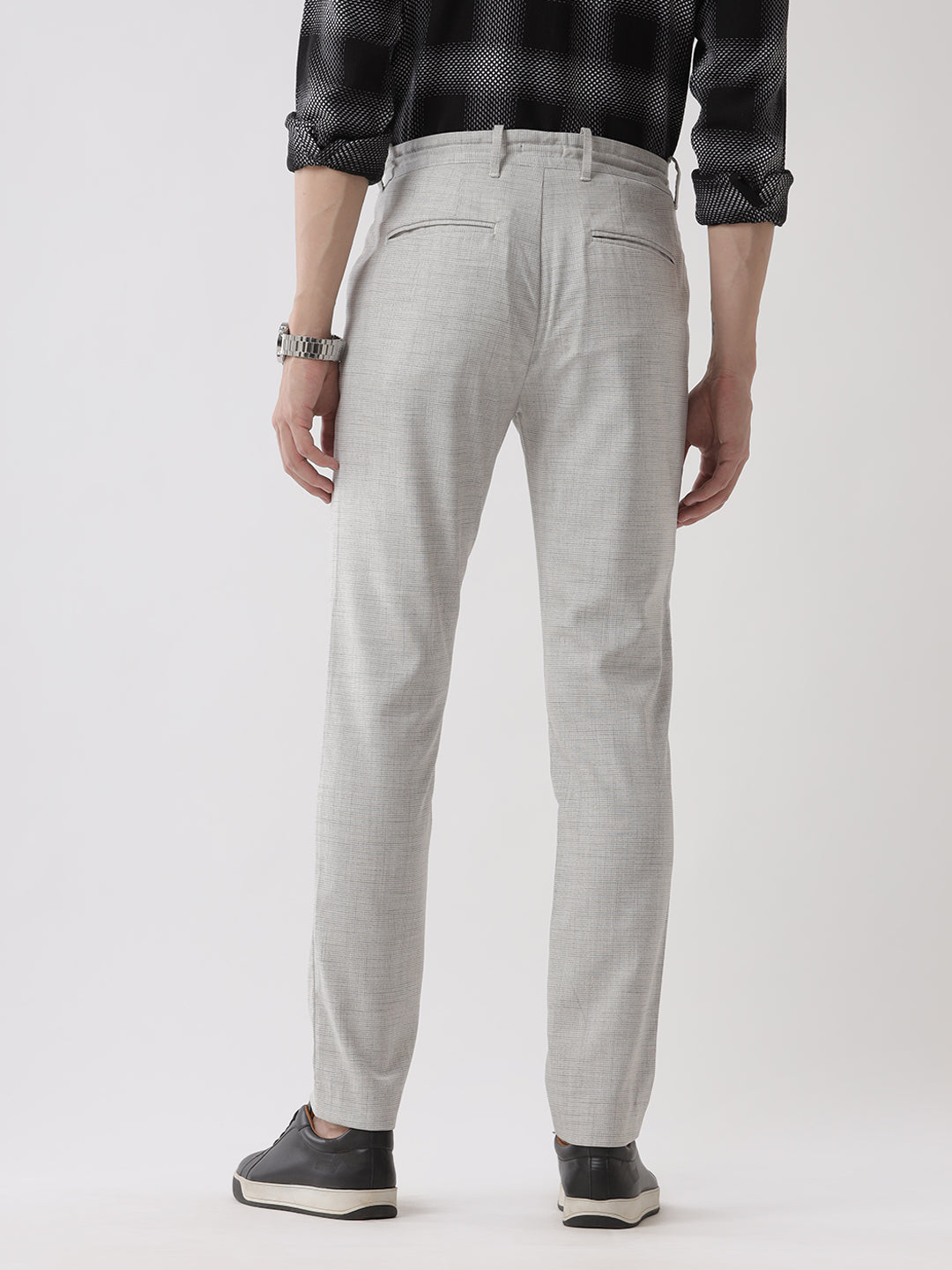 Dyed Grey Drawstring Trouser
