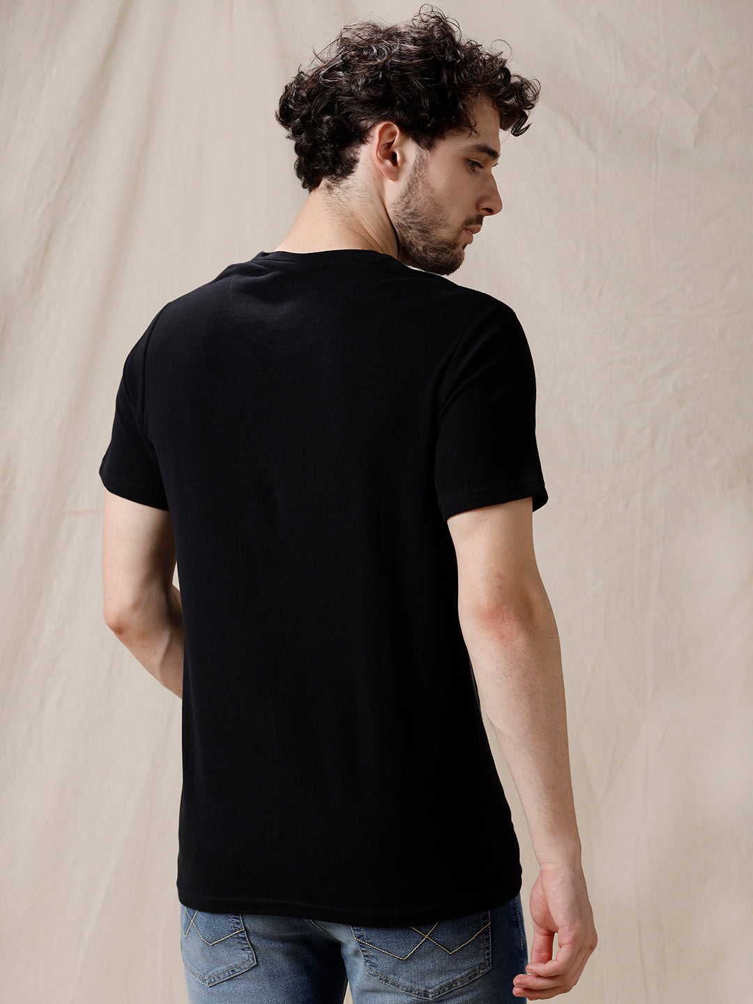 Solid Lines Casual T-Shirt