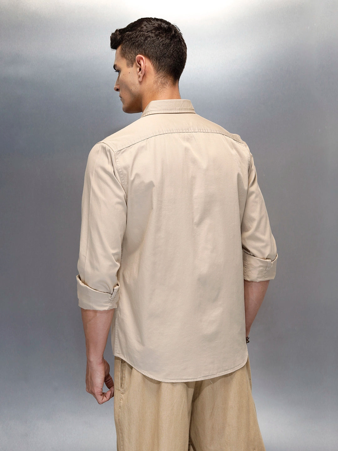 Shirt Casual Male Coupon Code Men's White Cotton Full Sleeve