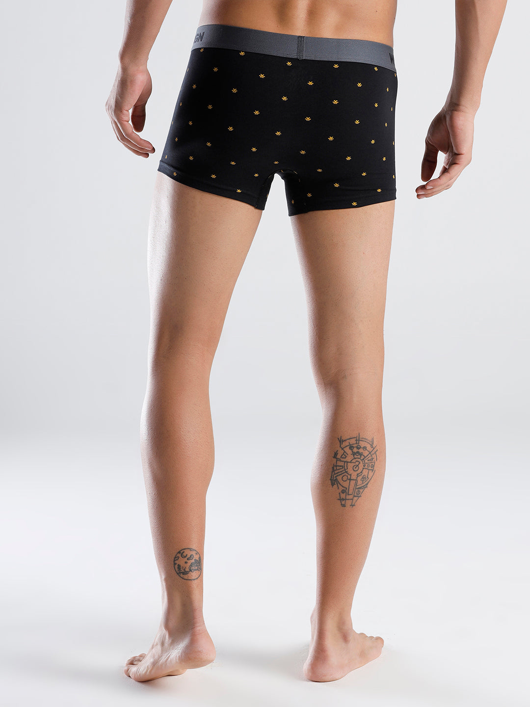 Pure Cotton Printed Comfort Trunks