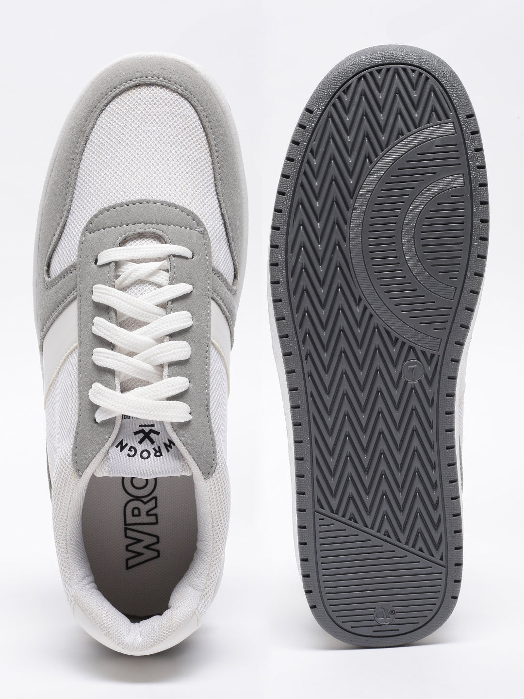 White & Grey Urban Sneakers