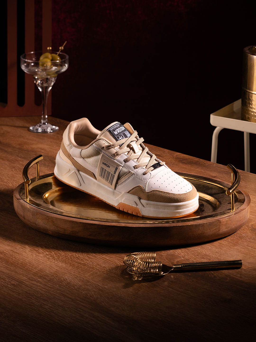 Martini Claytag Sneakers White/Beige - Image 1