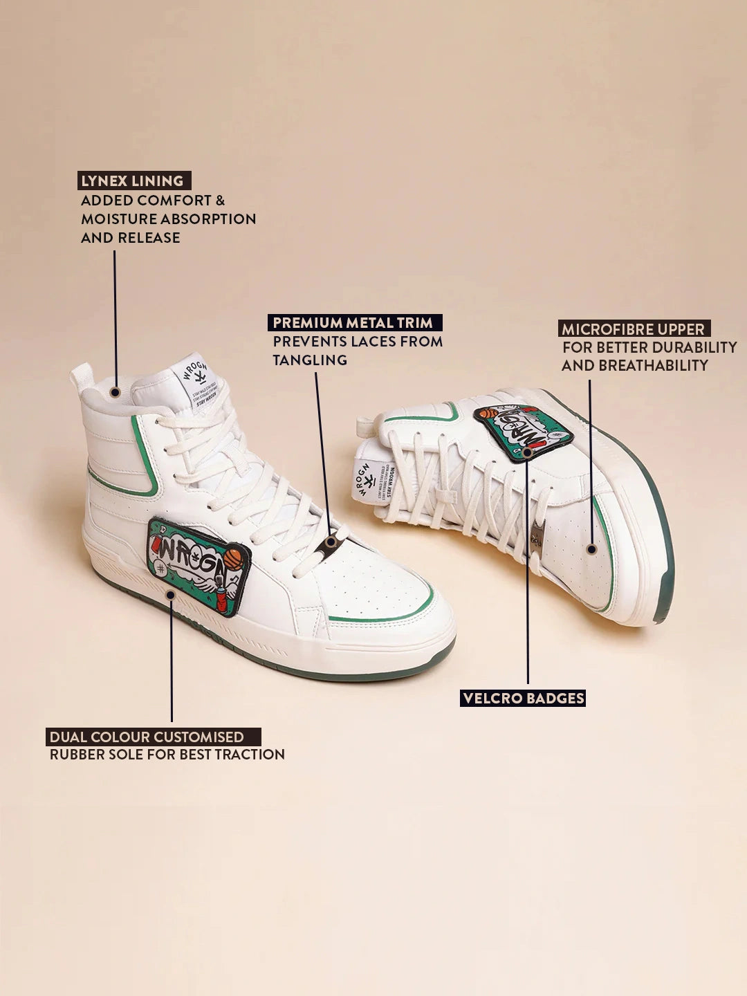 Sneakers Wrogn Patch High Top