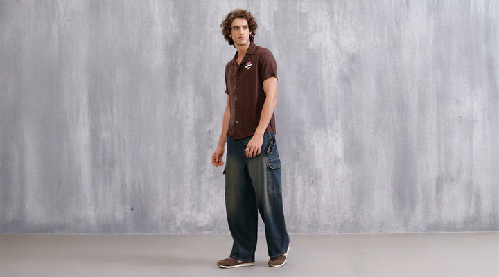 Trending Cargo Pants and Shirt Combination for Men