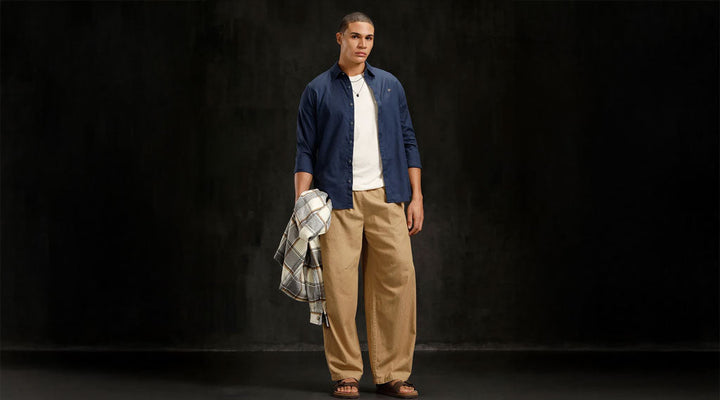 Navy Blue Shirt Matching Pant