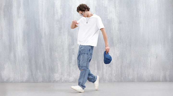 Light Blue Jeans Matching Shirt