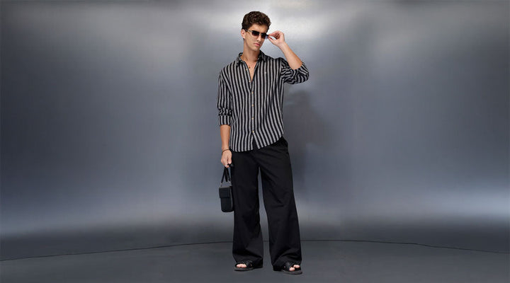 Perfect Color Matches for a Black Shirt Combination Pant