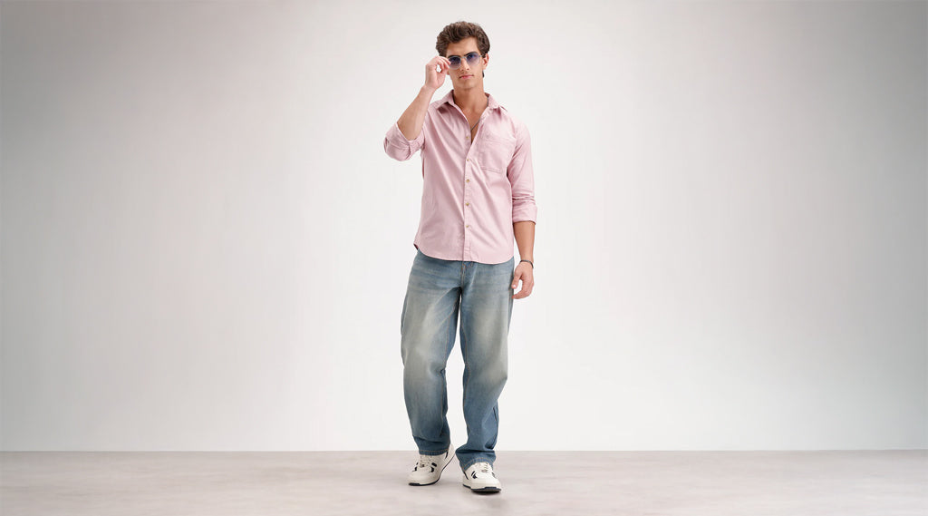 Pink Shirt Matching Pant Ideas for Men | Best Pink Shirt Combinations ...
