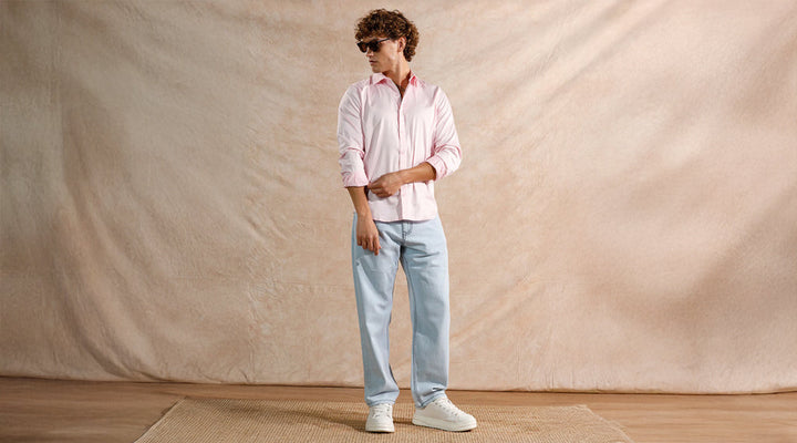 Pink Shirt Matching Pant Ideas for Men That Actually Look Stylis