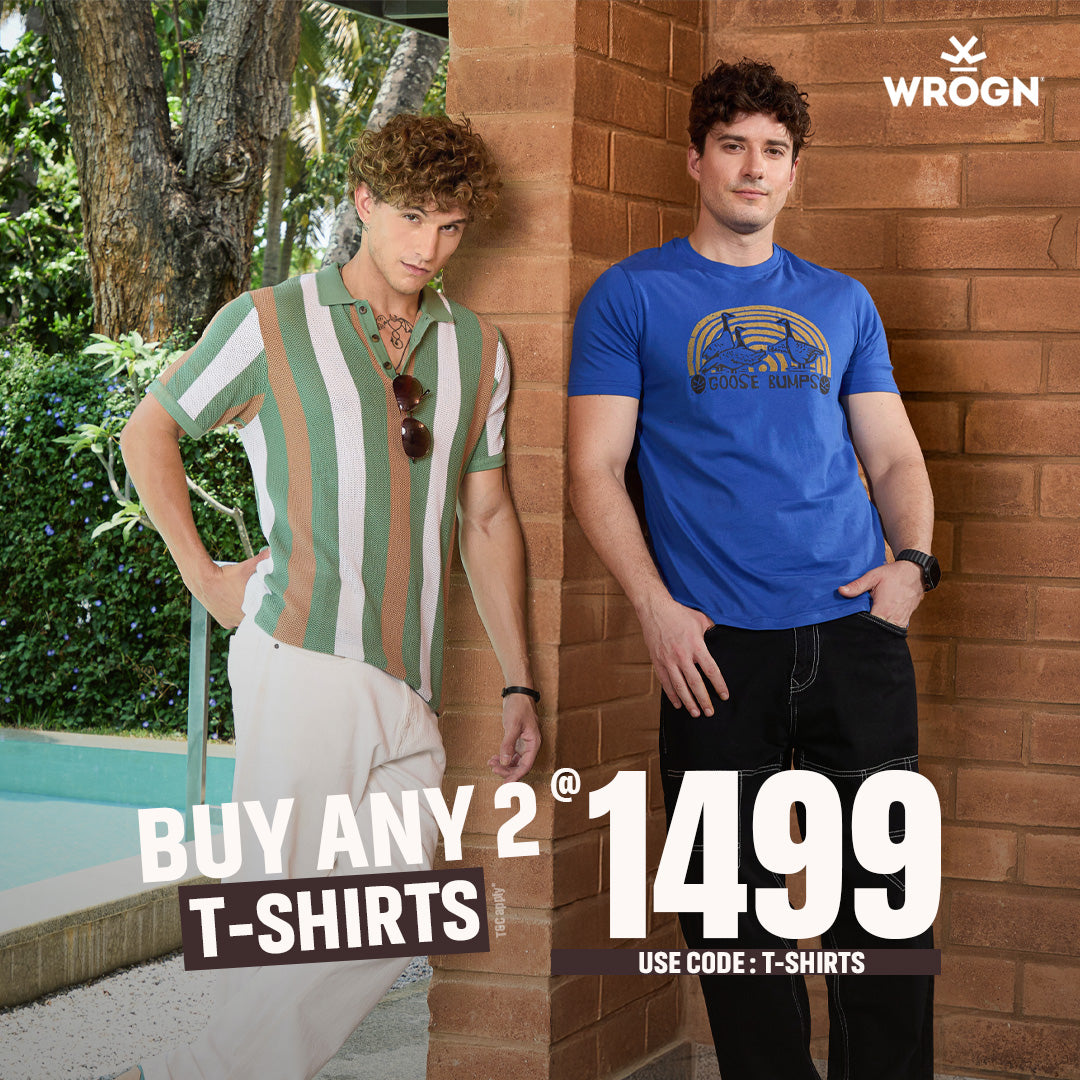 2 T-Shirts at 1499