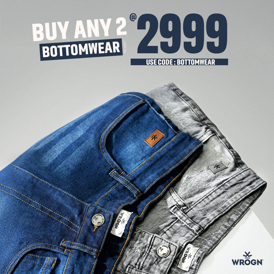 2 Bottomwear for ₹2999