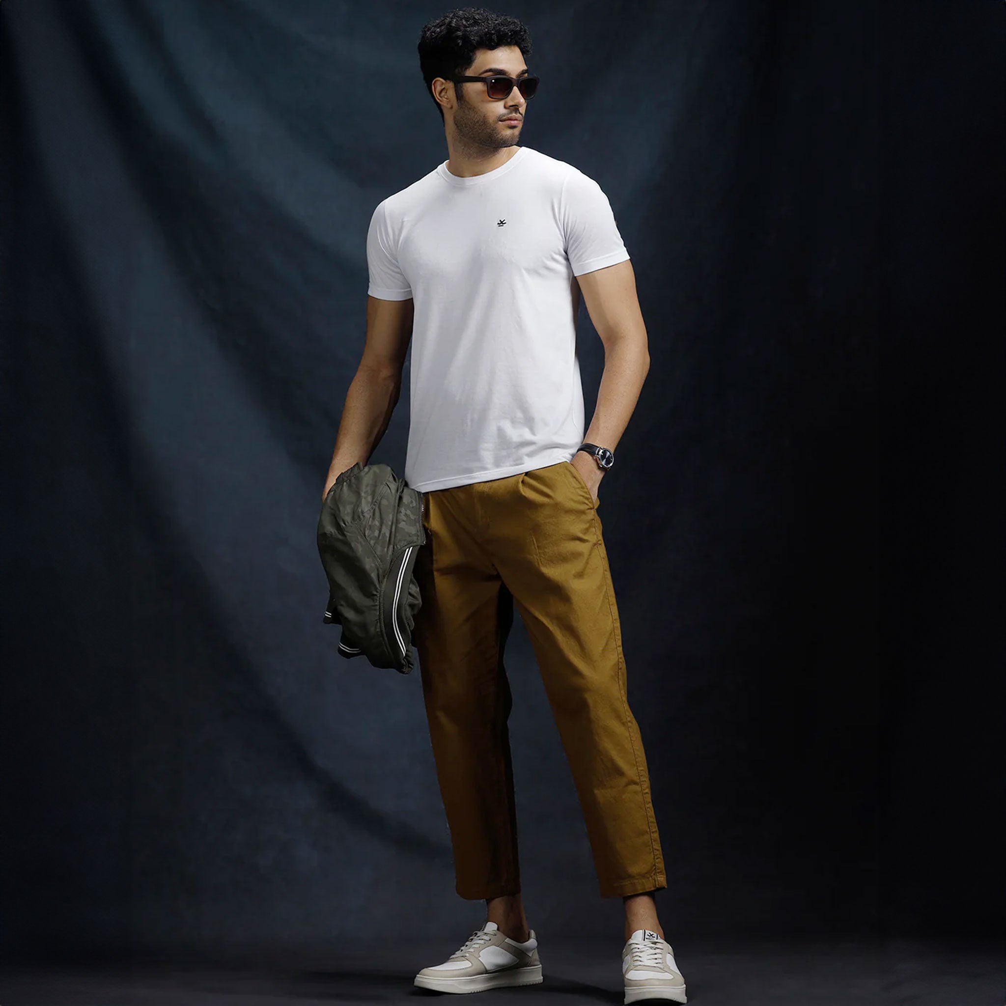 Buy Men’s Cropped Trousers Online - WROGN – Wrogn