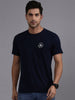 Basic Navy Crew Neck T-Shirt