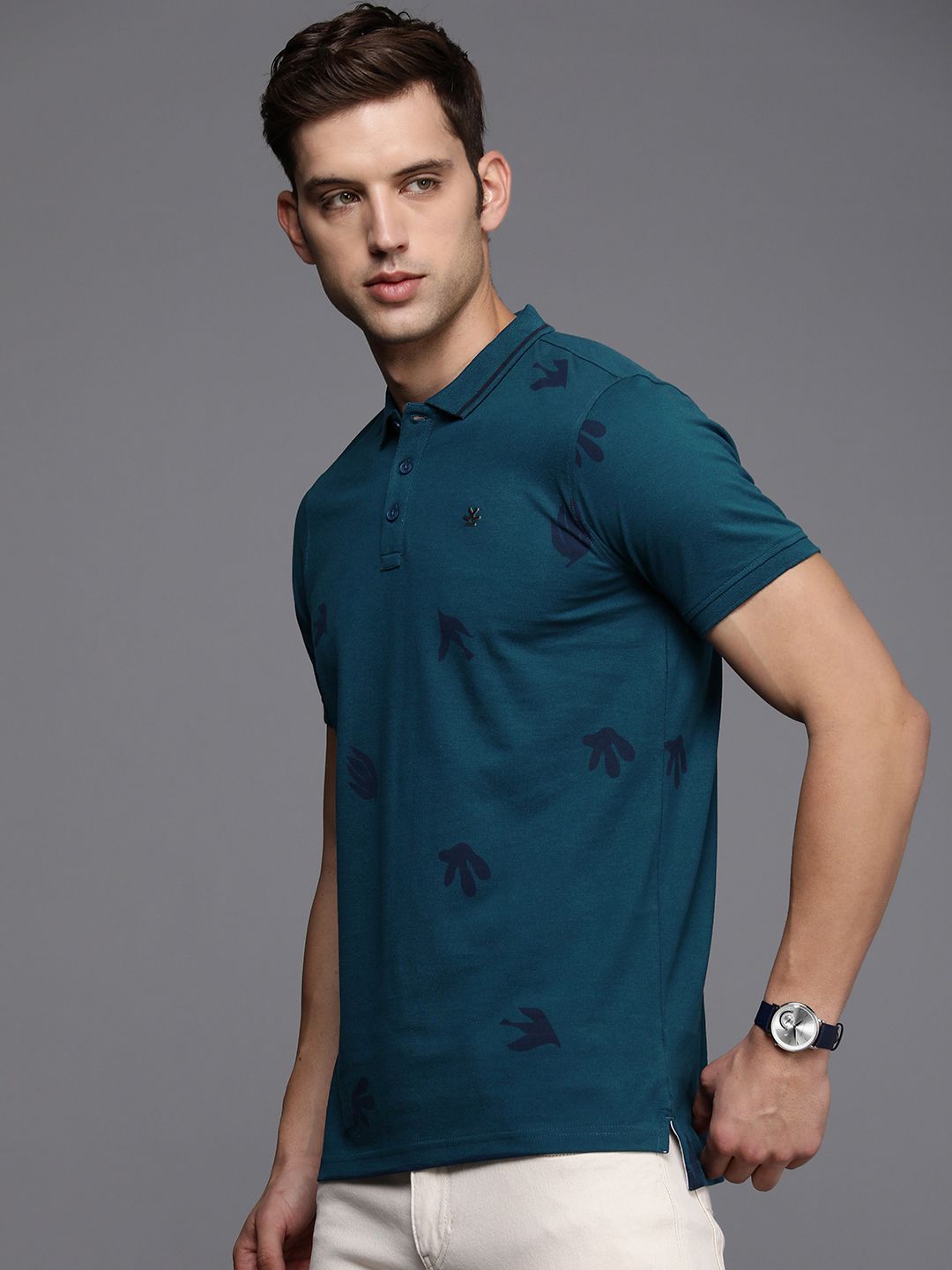 Teal Comfort AOP T-Shirt