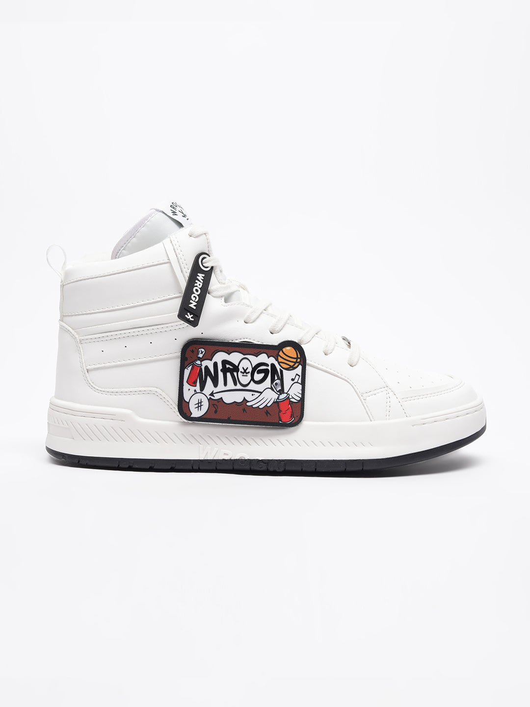 Wrogn Patch High Top Sneakers