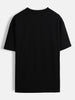 Samurai multi-print oversized T-shirt | Black