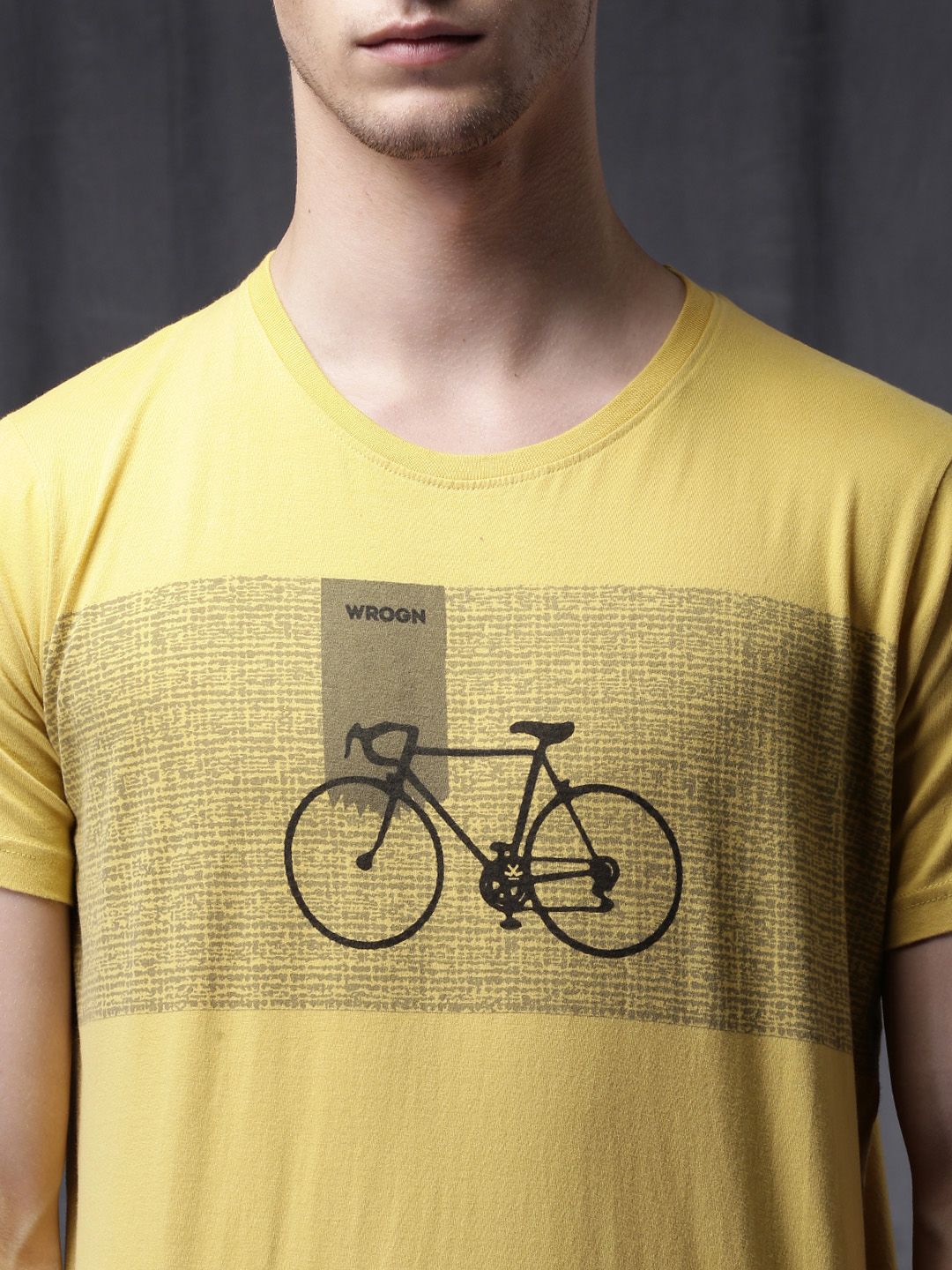 Bicycle Printed Cotton T-Shirt