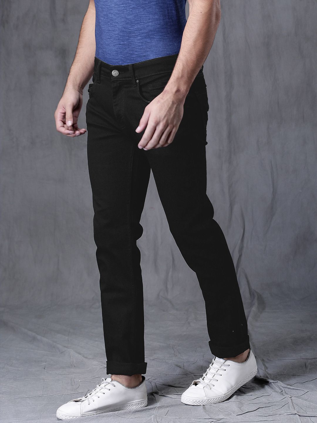 Black Slim Fit Stretchable Jeans