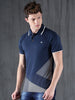 Dots & Stripes Printed Polo T-Shirt