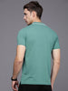 Basic Green Polo Collar T-Shirt