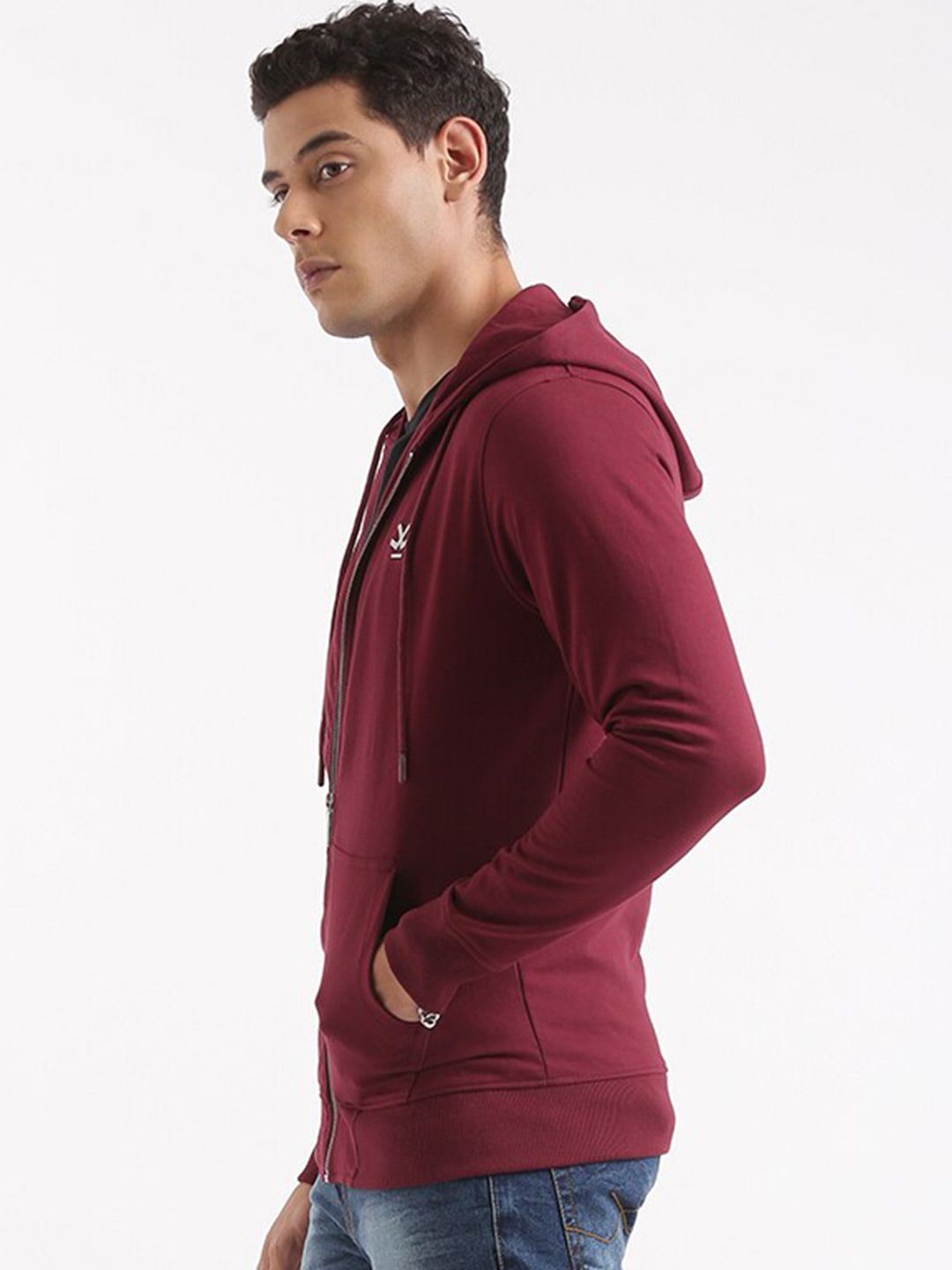 Maroon Comfort Cotton Hoodie