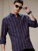 Vertical Striped Casual Shirt