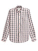 Lilac Black Casual Checked Shirt