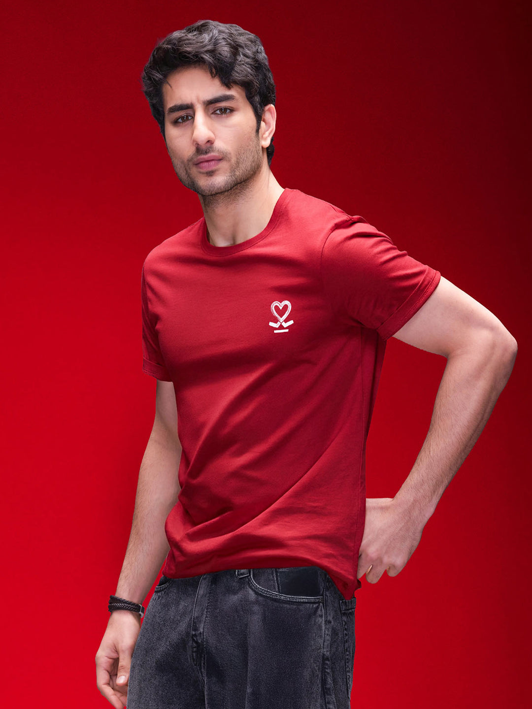 Slim Fit Limited Edition Valentine’s Tee | Red
