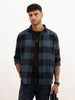 Regular Fit Checkered Full Sleeve Shirt | Brown