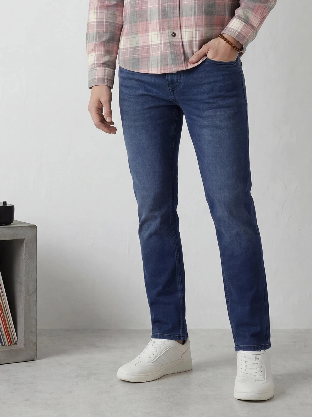 Slim Fit Denim Jeans | Dark Blue