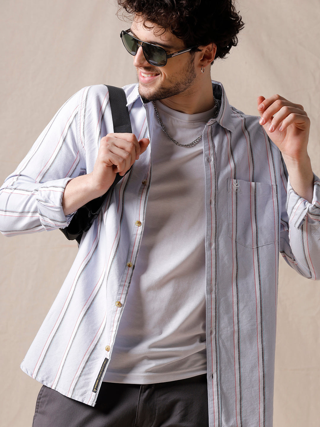 Striped Comfort Casual Shirt