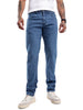 Classic Blue Five Pocket Twill Jeans