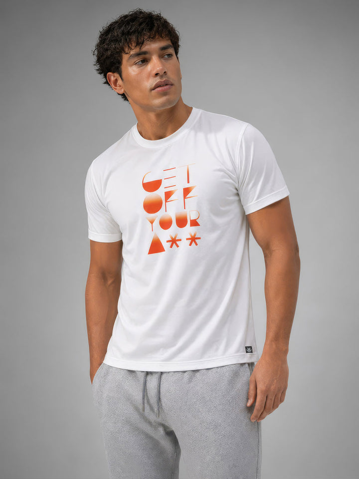 Slim fit Active tee | Active |  White
