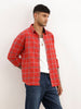 Classic Flannel Slim Fit Full Sleeve Shirt | Red