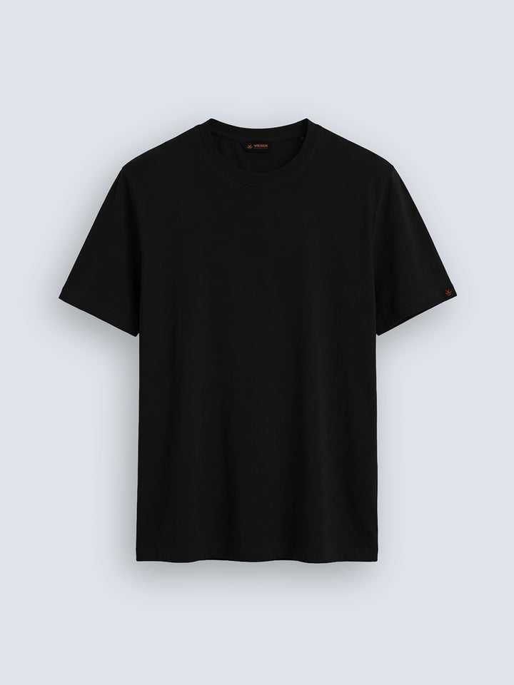 Essential Supima Crew Neck T-Shirt | Black