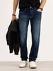 Faded Slim Fit Denim Jeans | Blue