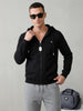 Regular Fit Hooded Sweatshirt | Black