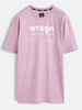 Printed Regular Fit T-Shirt | Pink