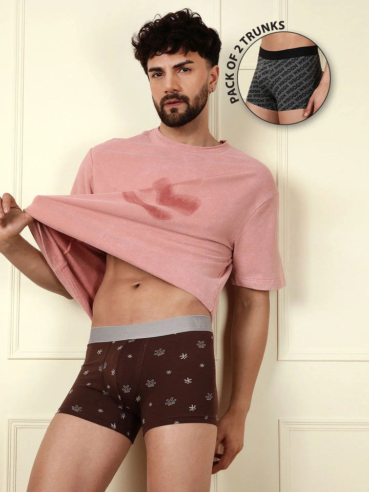 Wrogn Prints Pack of 2 Trunks