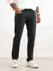 Solid Skinny Fit Denim Jeans | Dark Green