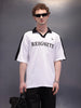 Cut & Sue Oversized Polo T-Shirt | White