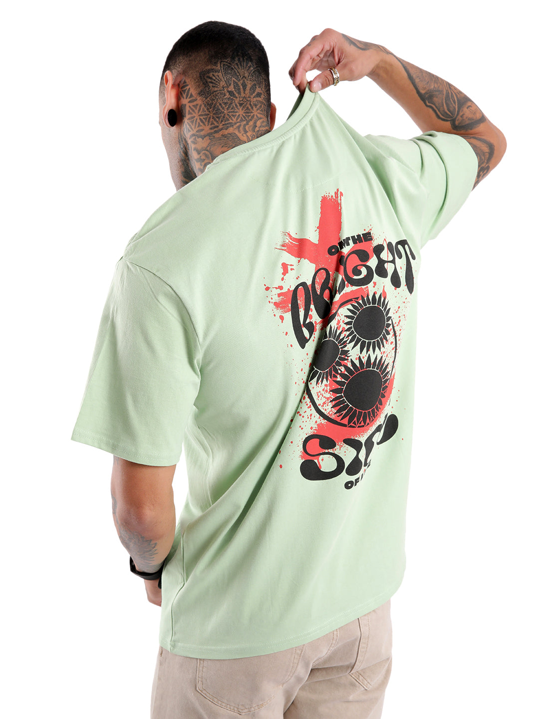 Bright Side Mint Printed T-Shirt